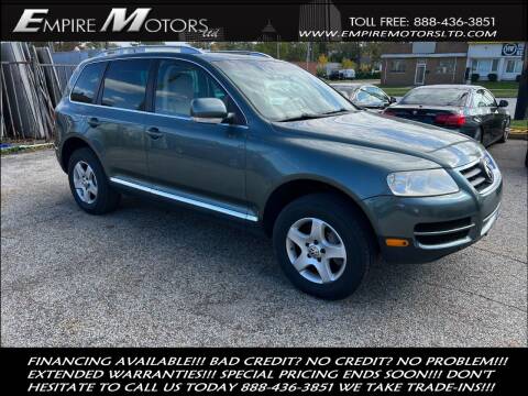 2007 Volkswagen Touareg for sale at Empire Motors LTD in Cleveland OH