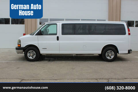 2004 Chevrolet Express for sale at German Auto House in Fitchburg WI