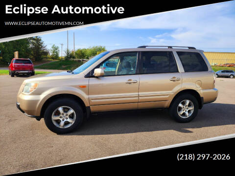 2006 Honda Pilot for sale at Eclipse Automotive in Brainerd MN