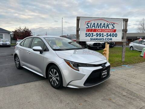 2022 Toyota Corolla Hybrid for sale at Siamak's Car Company llc in Woodburn OR