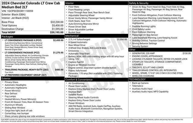 2024 Chevrolet Colorado LT