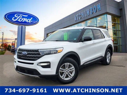 2021 Ford Explorer for sale at Atchinson Ford Sales Inc in Belleville MI