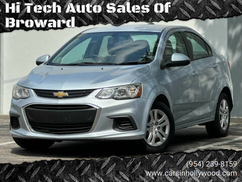 2017 Chevrolet Sonic for sale at Hi Tech Auto Sales Of Broward in Hollywood FL