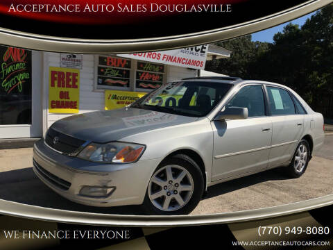 2002 Toyota Avalon for sale at Acceptance Auto Sales Douglasville in Douglasville GA