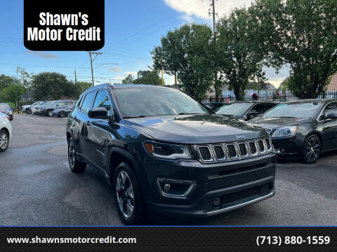 2018 Jeep Compass for sale at Shawn's Motor Credit in Houston TX