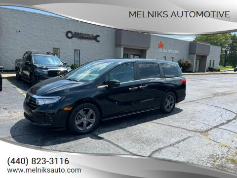 2021 Honda Odyssey for sale at Melniks Automotive in Berea OH