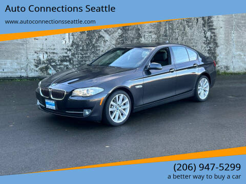 2012 BMW 5 Series for sale at Auto Connections Seattle in Seattle WA