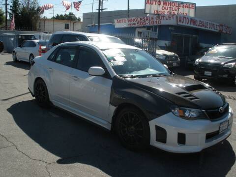 2011 Subaru Impreza for sale at AUTO WHOLESALE OUTLET in North Hollywood CA