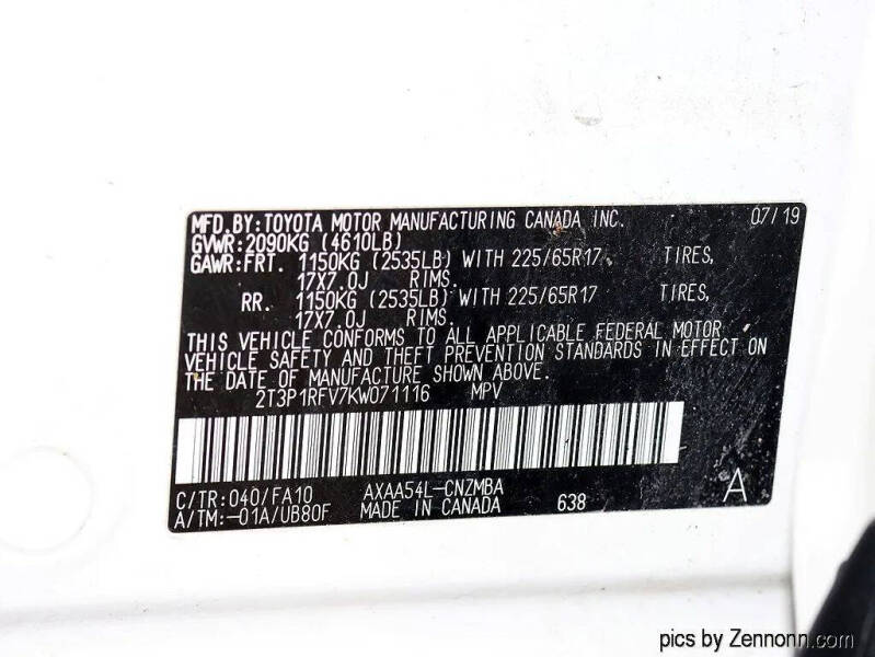 2019 Toyota RAV4 XLE