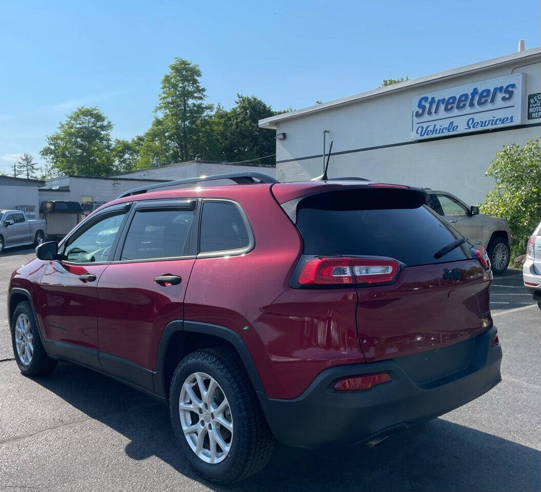 2017 Jeep Cherokee for sale at Streeters Vehicle Sales in Plattsburgh, NY