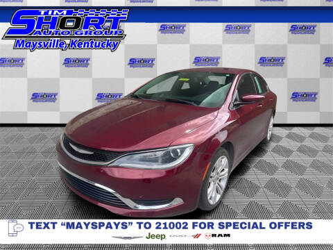 2015 Chrysler 200 for sale at Tim Short CDJR of Maysville in Maysville KY