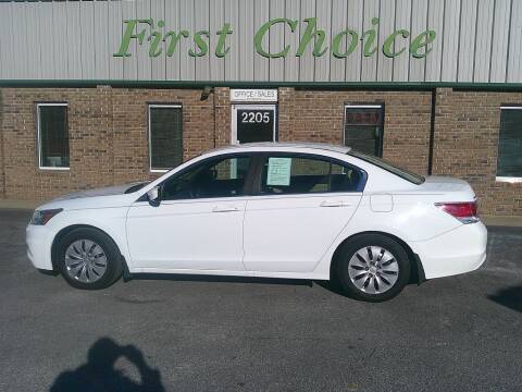 2012 Honda Accord for sale at First Choice Auto in Greenville SC