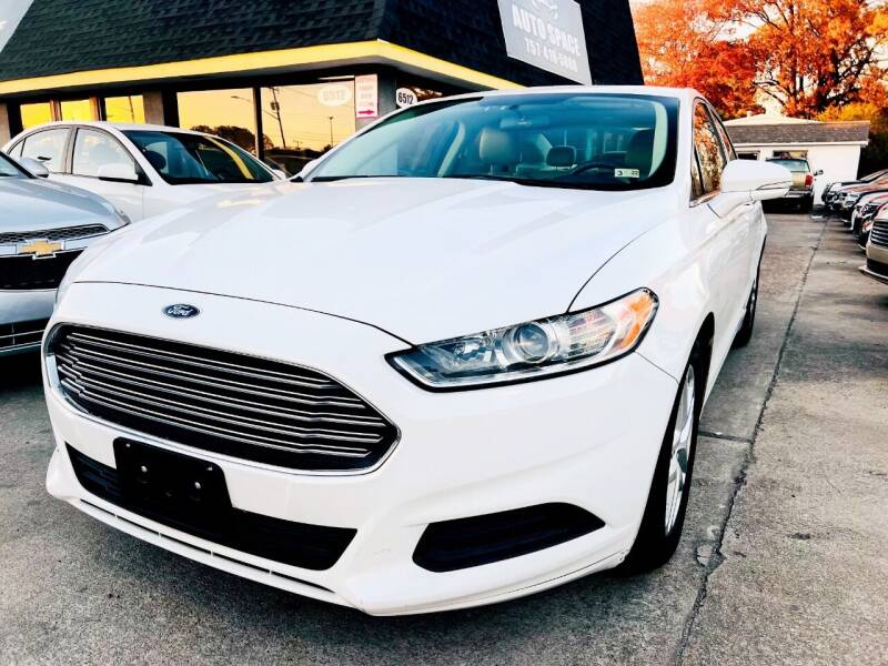 2015 Ford Fusion for sale at Auto Space LLC in Norfolk VA