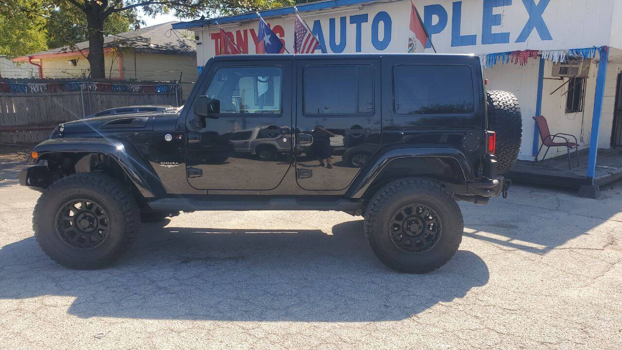Used Car 2013 Jeep Wrangler  Unlimited Sahara For Sale Under $20,000 In San Antonio, Texas
