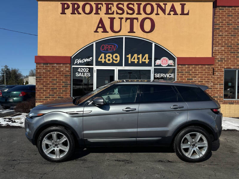 2013 Land Rover Range Rover Evoque for sale at Professional Auto Sales & Service in Fort Wayne IN