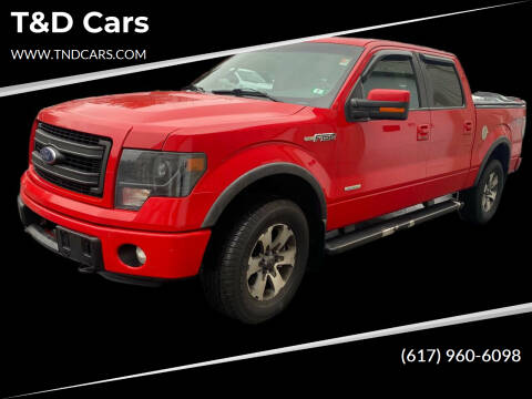 2013 Ford F-150 for sale at T&D Cars in Holbrook MA
