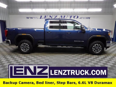 2022 GMC Sierra 2500HD for sale at LENZ TRUCK CENTER in Fond Du Lac WI