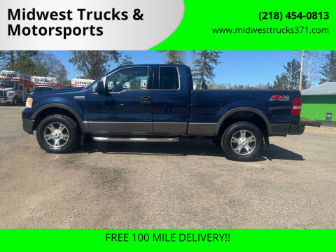 2004 Ford F-150 for sale at Midwest Trucks & Motorsports in Merrifield MN