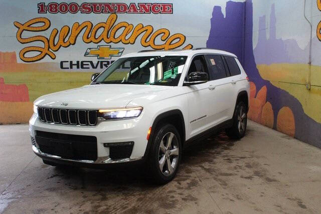 Used 2021 Jeep Grand Cherokee L Limited with VIN 1C4RJKBGXM8149551 for sale in Grand Ledge, MI