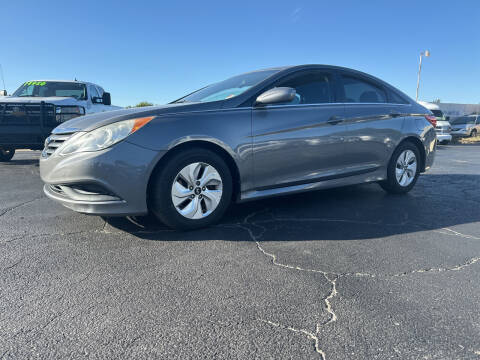 2014 Hyundai Sonata for sale at AJOULY AUTO SALES in Moore OK