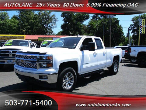 2015 Chevrolet Silverado 1500 for sale at AUTOLANE in Portland OR