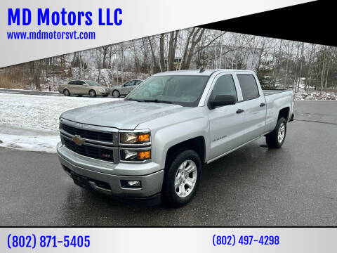 2014 Chevrolet Silverado 1500 for sale at MD Motors LLC in Williston VT