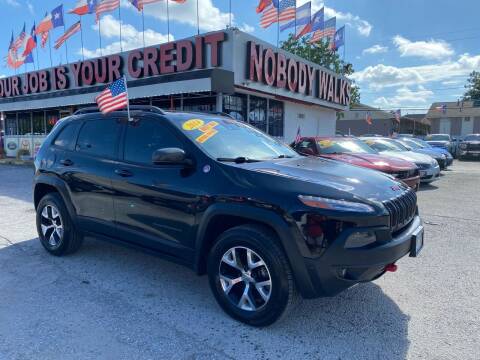 2014 Jeep Cherokee for sale at Giant Auto Mart in Houston TX