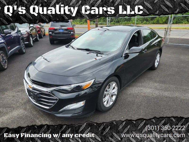 2019 Chevrolet Malibu for sale at Q's Quality Cars LLC in Capitol Heights MD