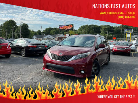 2015 Toyota Sienna for sale at Nations Best Autos in Decatur GA