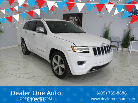 2016 Jeep Grand Cherokee for sale at Dealer One Auto Credit in Oklahoma City OK