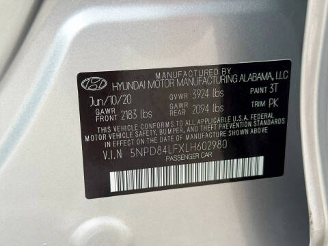 2020 Hyundai Elantra