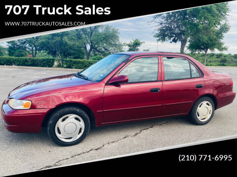 1999 Toyota Corolla for sale at 707 Truck Sales in San Antonio TX