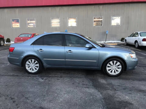 2009 Hyundai Sonata for sale at Ramsey Motors in Riverside MO