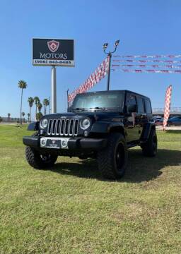 2018 Jeep Wrangler JK Unlimited for sale at A & V MOTORS in Hidalgo TX