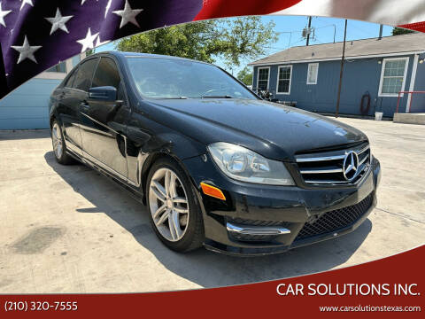 2014 Mercedes-Benz C-Class for sale at Car Solutions Inc. in San Antonio TX