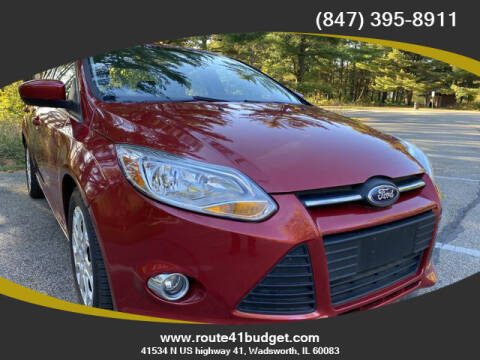 2012 Ford Focus for sale at Route 41 Budget Auto in Wadsworth IL
