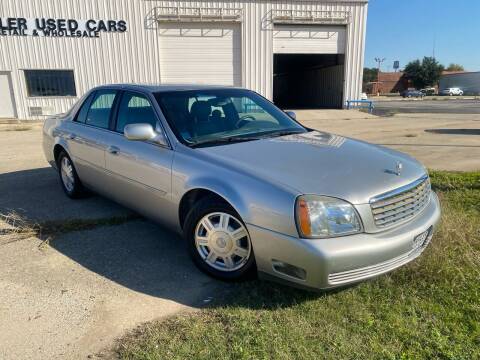 2005 Cadillac DeVille for sale at MARLER USED CARS in Gainesville TX