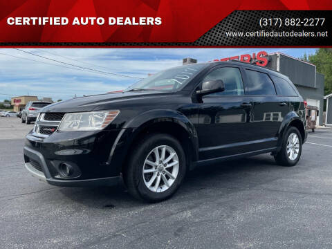 2017 Dodge Journey for sale at CERTIFIED AUTO DEALERS in Greenwood IN