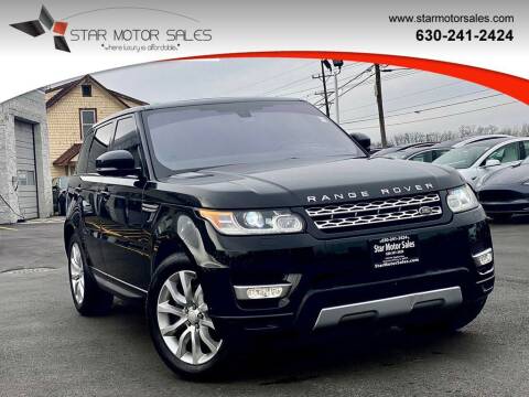 2016 Land Rover Range Rover Sport for sale at Star Motor Sales in Downers Grove IL