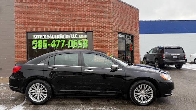 2013 Chrysler 200 for sale at Xtreme Auto Sales LLC in Chesterfield MI