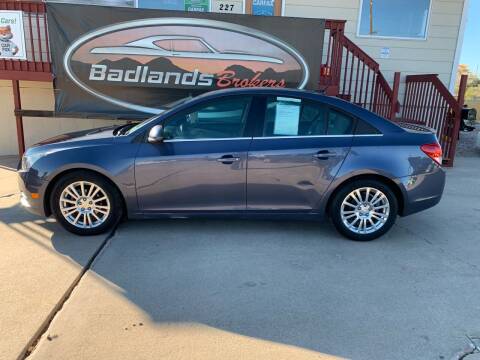 2013 Chevrolet Cruze for sale at Badlands Brokers in Rapid City SD