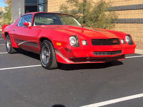 1980 Chevrolet Z28 Camaro for sale at Scottsdale Collector Car Sales in Tempe AZ