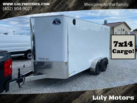 2023 R&M 7x14 V-Nose Cargo for sale at Luly Motors-Trailers in Lincoln NE