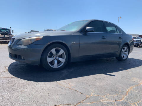 2007 BMW 5 Series for sale at AJOULY AUTO SALES in Moore OK