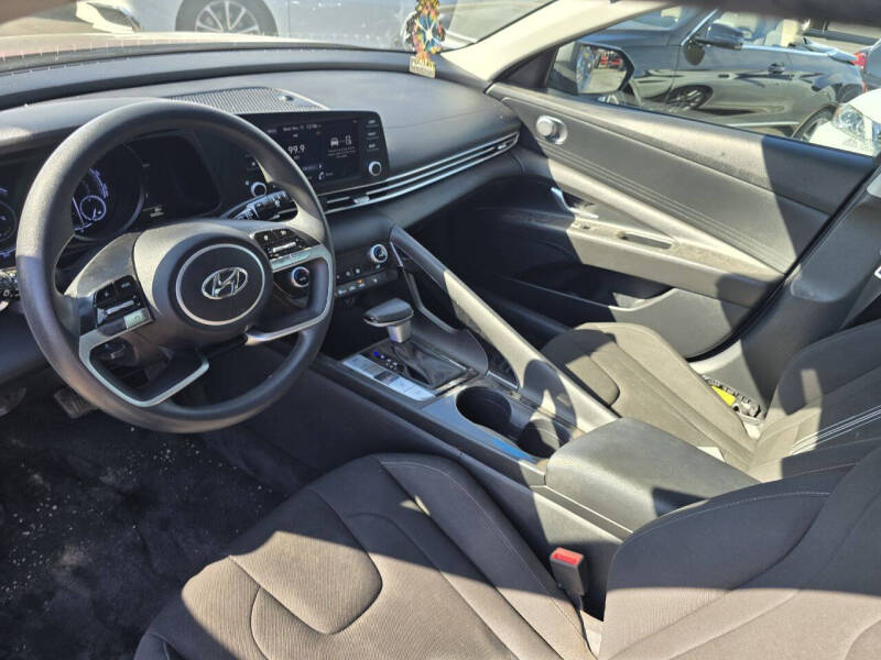 2023 Hyundai Elantra Hybrid Blue