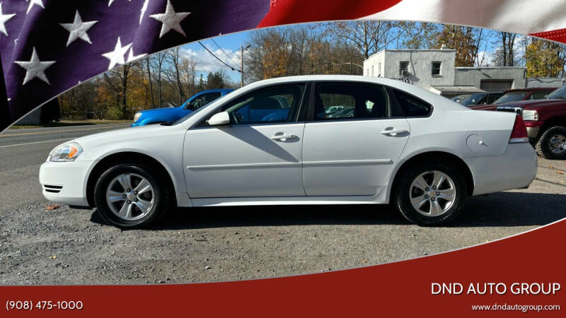 2012 Chevrolet Impala for sale at DND AUTO GROUP in Belvidere NJ