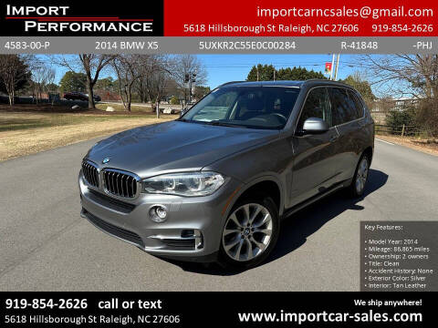 2014 BMW X5 for sale at Import Performance Sales in Raleigh NC