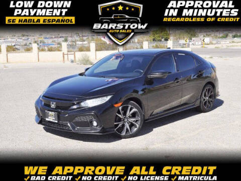 2018 Honda Civic for sale at BARSTOW AUTO SALES in Barstow CA