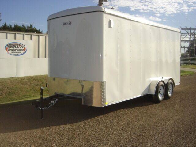 2022 CARRY ON 7 X 18 ENCLOSED for sale at Midwest Trailer Sales & Service in Agra KS