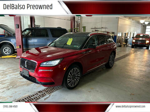 2022 Lincoln Corsair for sale at DelBalso Preowned in Kingston PA